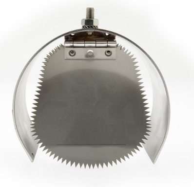 Rat blocker and pest inspection Stainless steel rat blocker for a commercial drain